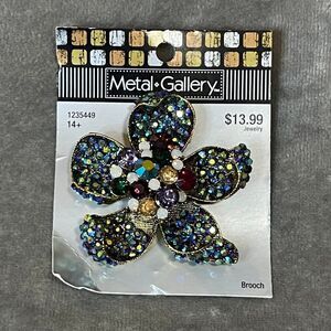 Gallery Multicolor Floral Brooch